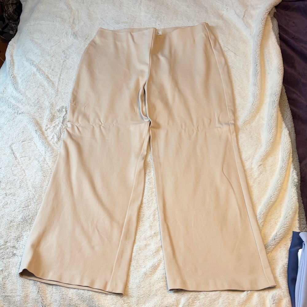 Rachel Zoe Wide Leg Pants in Light Beige